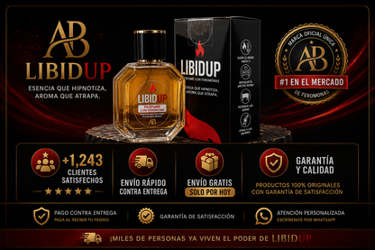 PERFUME VIRAL CON FEROMONAS LIBIDUP 50ML