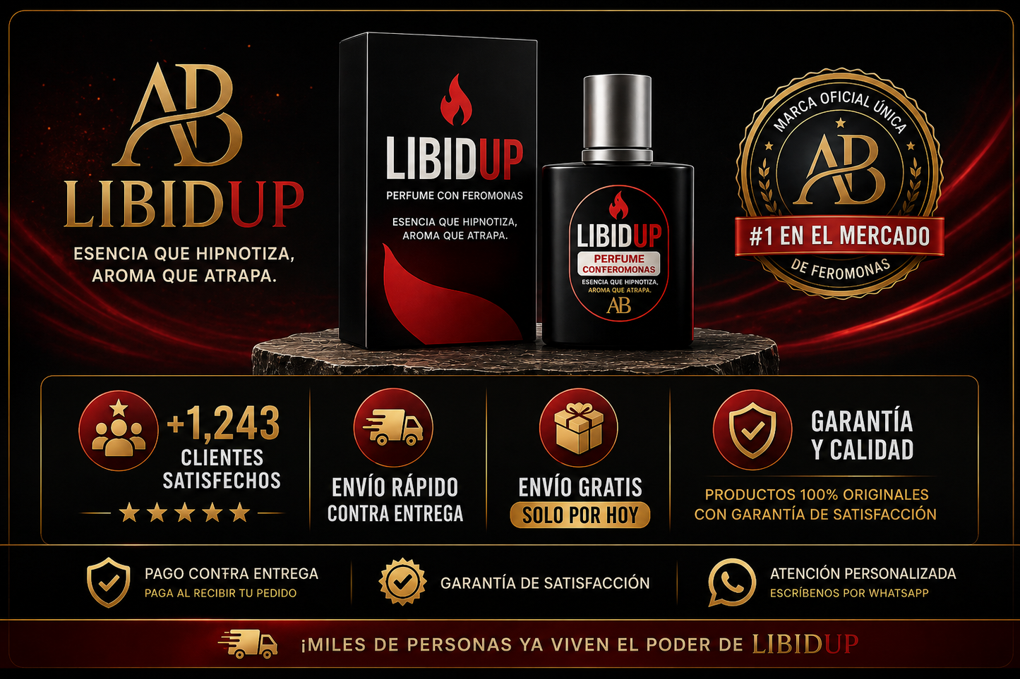 PERFUME CON FEROMONAS LIBIDUP