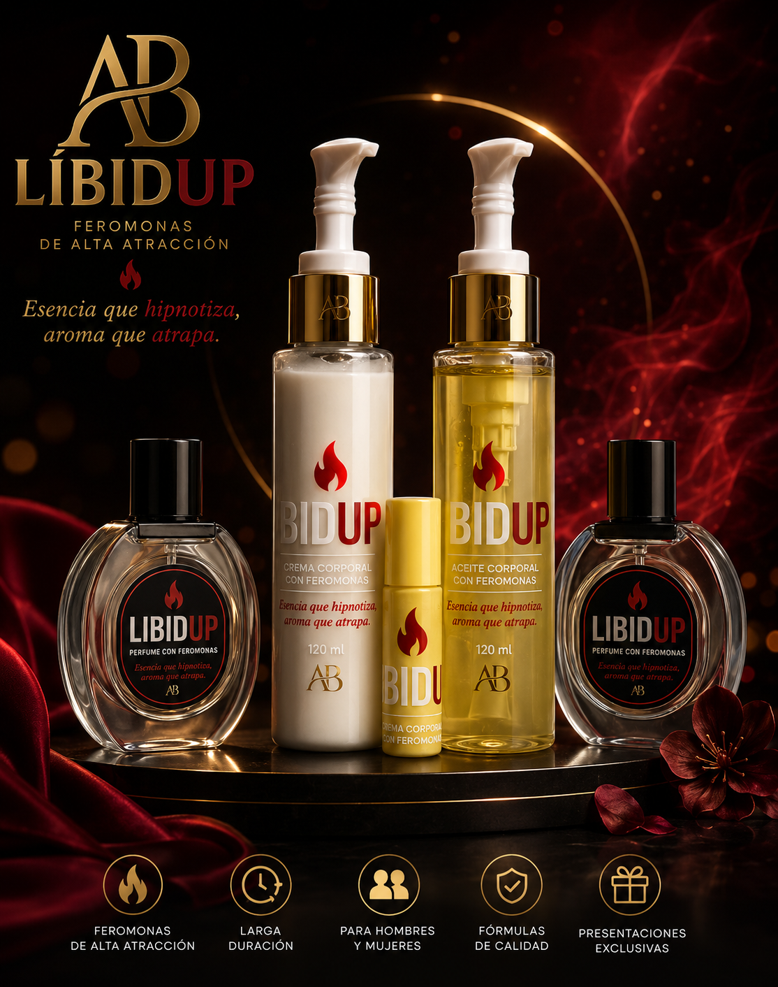 CREMA CORPORAL CON FEROMONAS LIBIDUP