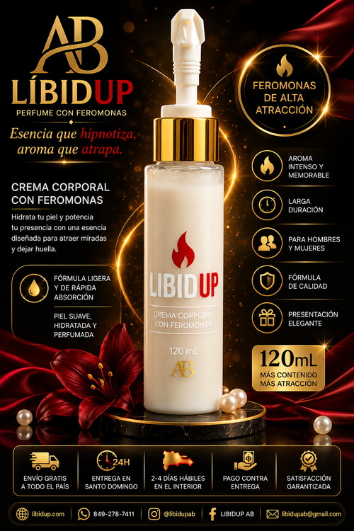 CREMA CORPORAL CON FEROMONAS LIBIDUP