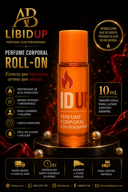 PERFUME ROLÓN CON FEROMONAS LIBIDUP