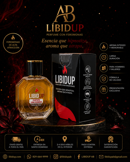 PERFUME VIRAL CON FEROMONAS LIBIDUP 50ML